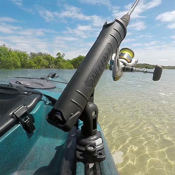 Support Canne à Pêche Railblaza StarPort Rod Tube – Noir, Universel, Inoxydable