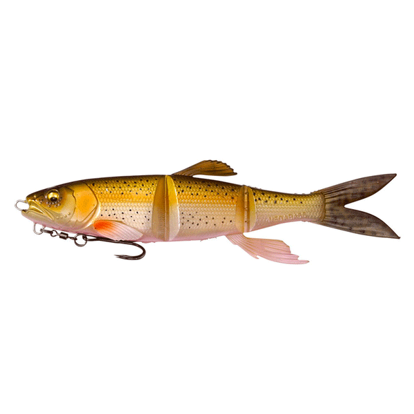 Megabass Magdraft Hasu Raver 7 inch, Rainbow Trout