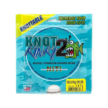Aquateko Knot 2 Kinky 1x7 Nickel-Titanium Vorfach