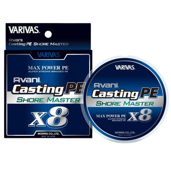 Varivas Avani Casting PE Max Power X8 Shore Master 200m Angelschnur