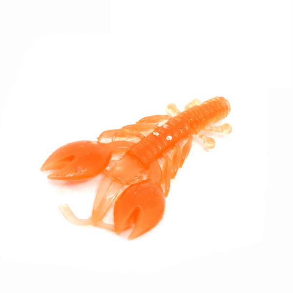 Raubfisch Bonbon Mini Creature Gummiköder 40mm, Orange