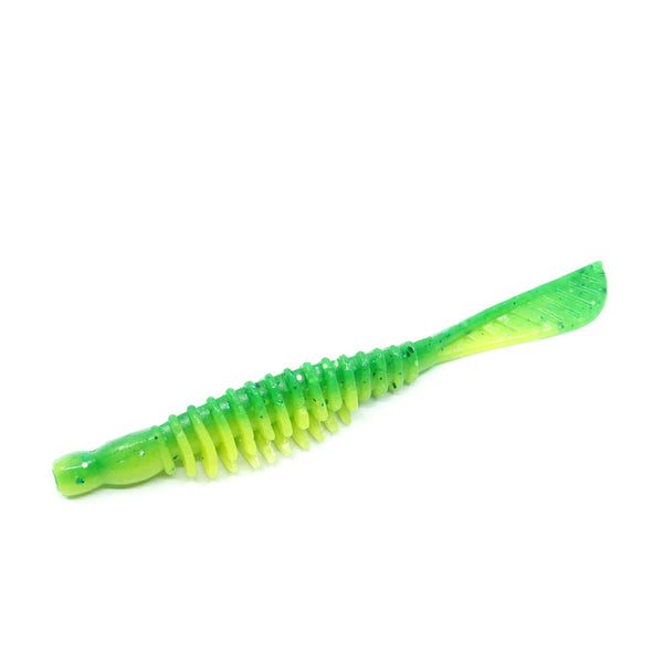 Raubfisch Bonbon Hokey Pintail Gummiköder 100mm, gruen