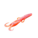Raubfisch Bonbon Crab Gummiköder 90mm 5g, 6er-Pack, Pink