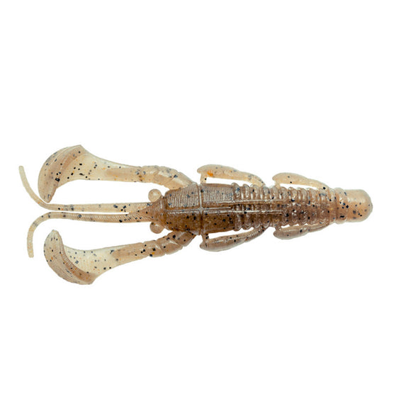 Gummikoeder creature baits noike smokin dad 3 light brown pepper fischefischen