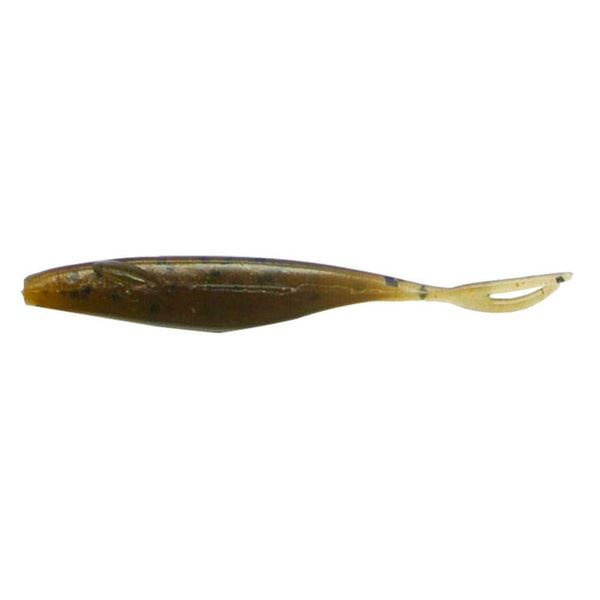 Reins Deps Ajimata Shad 2 inch, Green Pumpkin