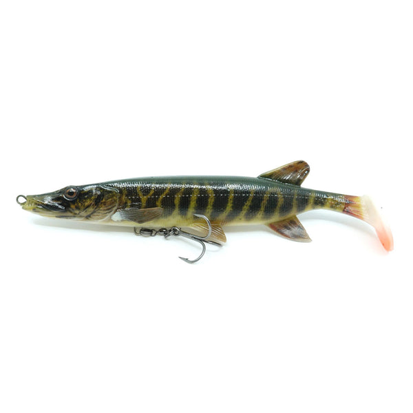 Savage Gear 4D Pike Shad 20cm Striped Pike