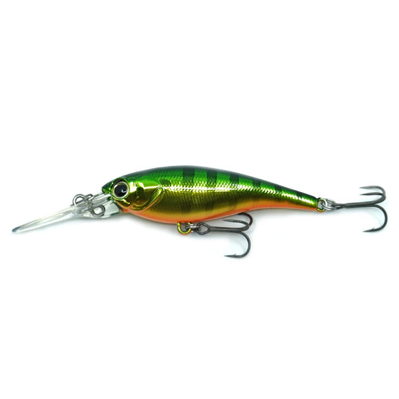 Koeder wobbler dstyle d blow shad 62sp 62mm dhc029 lime gill fischefischen