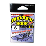 Decoy Body Hook Worm 24 Drop Shot Haken, 6