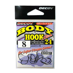 Decoy Body Hook Worm 24 Drop Shot Haken, 8