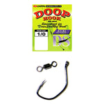 Zappu Drop Hook Dropshot Haken mit Wirbel, 5er-Pack, Spezifikation Haken