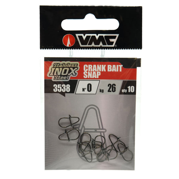 VMC Crank Bait Snaps Karabiner (3538) 10er-Pack