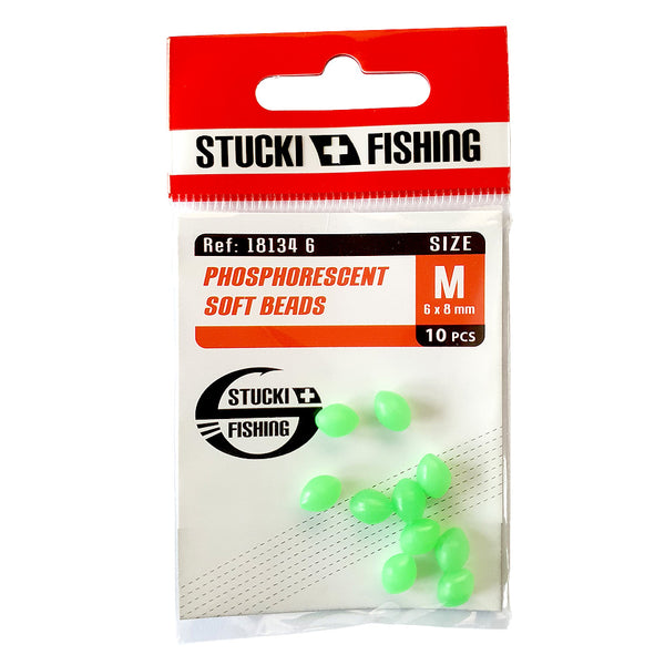 Stucki Fishing Fluo Perlen, Grösse M