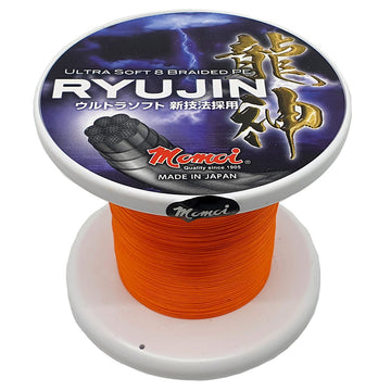 Momoi Ryujin Orange 1800m, 8x geflochtene Angelschnur